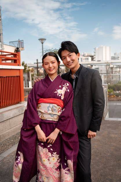 Couple japonais à Toronto historique