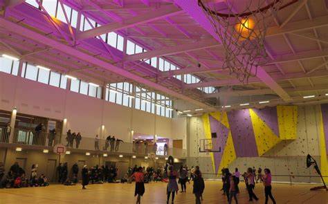 Gymnase Pierre-de-Coubertin à Bezons