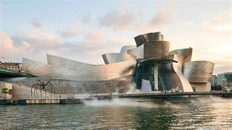 Musée Guggenheim et pont Zubizuri à Bilbao