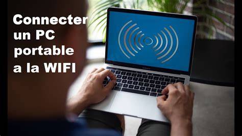 ordinateur connecté à un Wi-Fi public