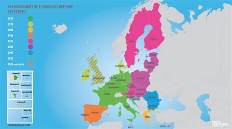 Carte des pays européens sans visa étudiant