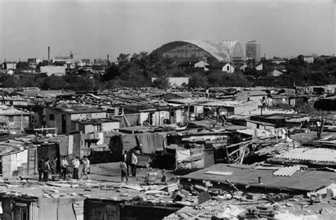 Bidonville de Nanterre dans les années 1960