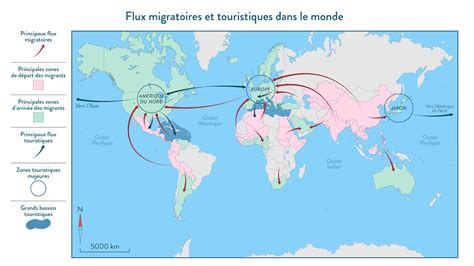 Carte des flux migratoires du Vietnam