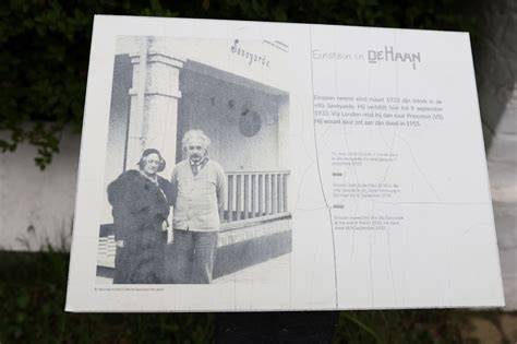 Albert Einstein en Belgique en 1933