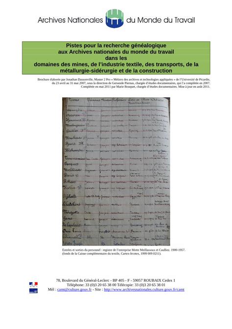 Recherche généalogique dans archives algériennes