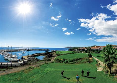 Amarilla Golf trou numéro 5 face océan