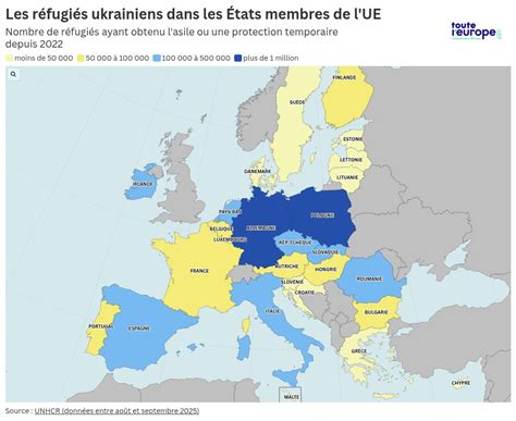 Carte accueil réfugiés ukrainiens France