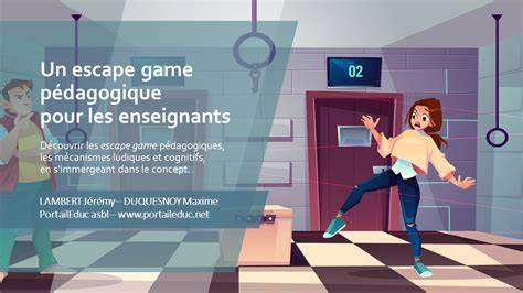 Élèves participant à un escape game pédagogique