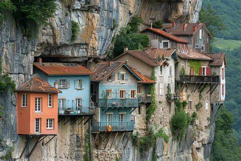 Maisons suspendues de Pont-en-Royans