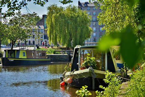 Canal d’Ille-et-Rance au cœur de Rennes